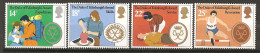 GRANDE BRETAGNE / N° 1003 à 1006 - Unused Stamps