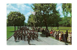 A View Of The Cadet Corps Marching To Trophy Point,at West Point. - Orte & Plätze