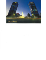 Spainy - Postcard  Unused  -  Madrid -   Castilla Square - Madrid