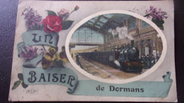 51 UN BAISER DE DORMANS TRAIN GARE - Dormans