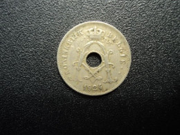 BELGIQUE : 10 CENTIMES  1924    KM 86     TTB - 10 Centimes