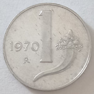 1970 - Italia 1 Lira    ----- - 1 Lire