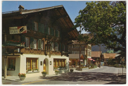 27912 Zweisimmen - Dorfpartie - 'Hotel De L'Ours' - (Schweiz/Suisse/Switzerland) - 1973 - Zweisimmen