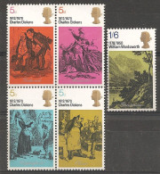 GRANDE BRETAGNE / N° 591 à 595 NEUFS * * - Unused Stamps