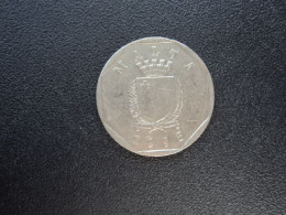 MALTE : 50 CENTS  1995    KM 98     SUP * - Malta