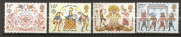 GRANDE BRETAGNE / N° 972 à 975  NEUFS * * - Unused Stamps