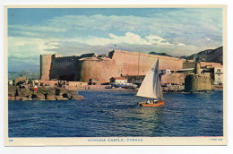 CPA  COULEUR   CHYPRE-CYPRUS-    KYRENIA CASTLE - Chypre