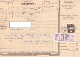 DDR - TELEGRAMM 1990 Mi #2501, 2868 / ZB135 - Autres & Non Classés