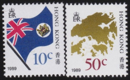 Hong Kong   .  SG  .   553/554     .    **   .   MNH - Unused Stamps