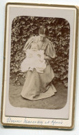 PHOTO CDV 093 Photog B DESGRANGES à BEAUJEU   Portrait Belle Maman Et Bébé Agnes  - Fin XIX Em  - Old (before 1900)