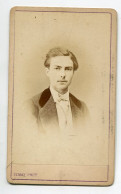 PHOTO CDV 121 Photog DEMAY à Hyères Et Aix Les Bains Portrait Jeune Homme   Fin XIX Em  - Old (before 1900)