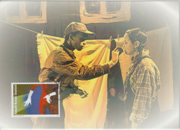 Greenland Maximum Card Mi 558 Silamut Theatre Group, 25th Anniversary - 2010 - Cartas Máxima