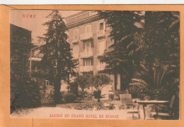 Rome Grand Hotel De Russie Italy 1905 Postcard - Bares, Hoteles Y Restaurantes