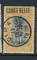B5 BELGIAN CONGO 1909 ISSUE COB 32L4 USED - Oblitérés
