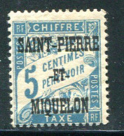 SAINT PIERRE ET MIQUELON- Taxe Y&T N°10- Neuf Avec Charnière * - Timbres-taxe