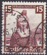 D.Reich, 1935, 594, MNH **,Deutsche Nothilfe: Volkstrachten. - Gebraucht