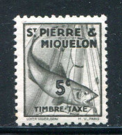 SAINT PIERRE ET MIQUELON- Taxe Y&T N°32- Neuf Avec Charnière * - Impuestos