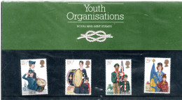 GRANDE BRETAGNE / SCOUTISME / PRESENTATION PAC N° 1039 à 1042 - Presentation Packs