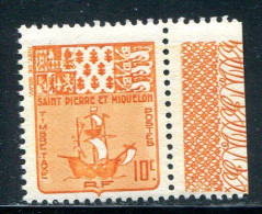 SAINT PIERRE ET MIQUELON- Taxe Y&T N°67- Neuf Sans Charnière ** - Segnatasse