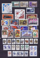 USSR, Sowjetunion 1965-1990 36 Diff. Postally Used Stamps (+ Few Duplicats), 36 Echt Gelaufene Marken (+ Dubletten ) - Sammlungen