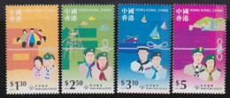 Hong Kong   .  SG  .  4 Stamps   .    **   .   MNH - Neufs