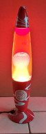 Lampe à Lave - Bulles Rouges - Luminaires & Lustres