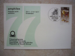 Afrique Du Sud - RSA / AMPHILEX 77 / Amsterdam - Poste Aérienne