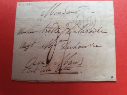 Cachet à Date De Blois Sur Lettre Avec Texte Pour Le Mans En 1830 - Réf 757 - 1801-1848: Precursors XIX