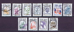 Russia, Russland 1998: Michel 628-638 Used (frame With Lines), Gestempelt (Rahmen Mit Linien) - Used Stamps