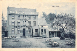 BELGIQUE - GISTOUX - Hôtel - Restaurant - Edition Claire Villers - Carte Postale Ancienne - Autres & Non Classés