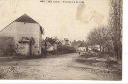 GENDREY  -  Avenue De La Gare - Gendrey