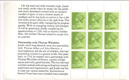 GRANDE BRETAGNE / CARNET DE PRESTIGE C 902a III FEUILLET N° 1 NEUF **  WEDGWOOD (2) - Postzegelboekjes