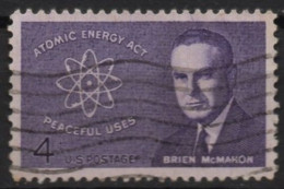 USA- 1962 - 1v - MNH - Brien McMahon - Atomic Energy Act - Nuclear - Physics Atoms Nobel Prize - United States - Atom