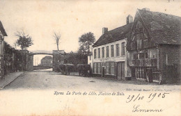 BELGIQUE - YPRES - La Porte De Lille - Maison De Bois - Edit Grand Bazar - Carte Postale Ancienne - Other & Unclassified