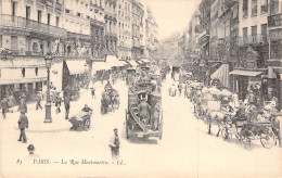 FRANCE - 75 - PARIS - La Rue Montmartre - Carte Postale Ancienne - Sonstige Sehenswürdigkeiten