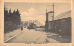 BELGIQUE - ALLEUR - Rue Lambert Dewonck - Tram - Edit Henri Kaquet - Carte Postale Ancienne - Other & Unclassified