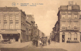 BELGIQUE - TIRLEMONT - Rue De La Station - Editeur P J Flion - Carte Postale Ancienne - Tienen