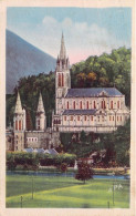 FRANCE - 65 - Lourdes - La Basilique Et La Grotte - Carte Postale Ancienne - Lourdes