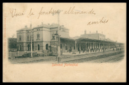 * HERBESTHAL - Bahnhof - Frontière Allemande - Gare - Animée - Edit. J.A. MAYER'SCHE - 1908 - Lontzen