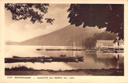 FRANCE - 88 - GERARDMER - Canots Au Bord Du Lac - Carte Postale Ancienne - Gerardmer