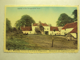 48877 - WATERLOO - INTERIEUR DE LA FERME DE HOUGOUMONT - ZIE 2 FOTO'S - Waterloo