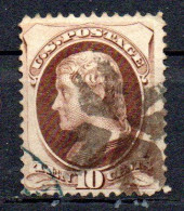 Col33 Etats Unis USA 1870 N° 44 Oblitéré Cote : 30,00€ - Used Stamps