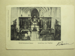 48878 - BOIS-SEIGNEUR-ISAAC - INTERIEUR DE L'EGLISE - ZIE 2 FOTO'S - Eigenbrakel