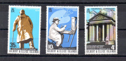 Gilbert Islands 1974 Set Churchill Stamps (Michel 229/31) MNH - Otros - Oceanía