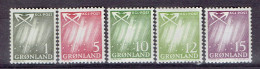 29P - Groenland - Gronland Série 36-40 - MNH - Sans Charnières - Unused Stamps