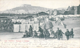 ITALIE - NAPLES - Spiaggia Al Carmine - Carte Postale Ancienne - Napoli (Naples)