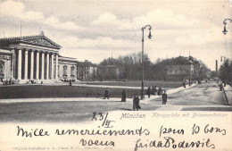 ALLEMAGNE - Munchen - Konigsplatz Mit Briennerstrasse - Carte Postale Ancienne - München