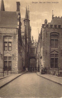 BELGIQUE - Bruges - Rue De L'Ane- Aveugle  - Carte Postale Ancienne - Brugge