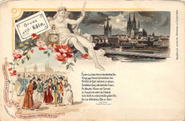 ALLEMAGNE - Koln - Gruss Aus Koln - Carte Postale Ancienne - Köln