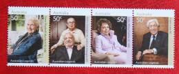 Famous Persons Philanthropy 2008 Mi 2919-2922 Yv - POSTFRIS MNH ** Australia Australien Australie - Mint Stamps